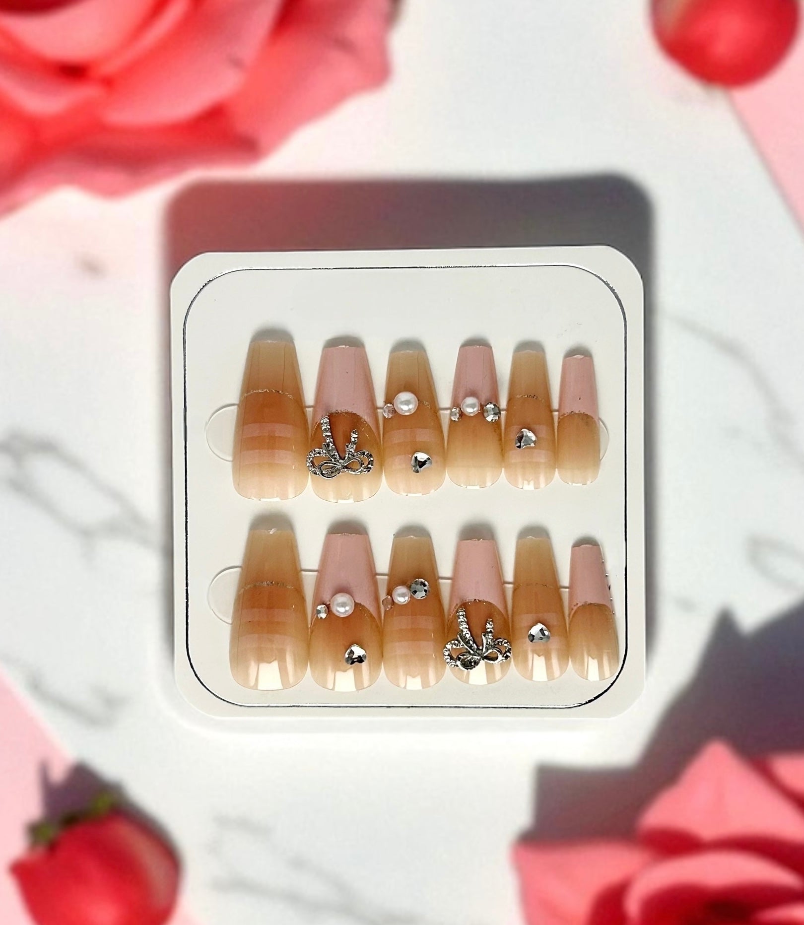 Caramel Crush Nails Set