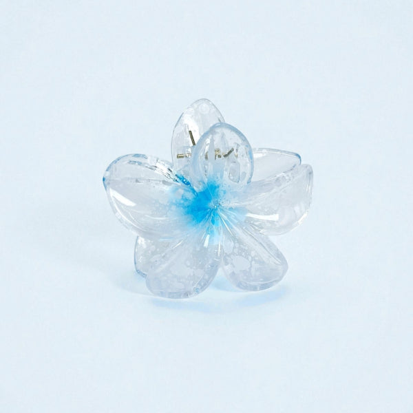 Crystal Flower Hair Claw