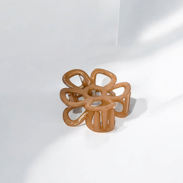 Floral Matte Hair Claw