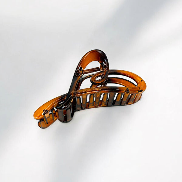 Classic Tortoise Shell Banana Hair Claw