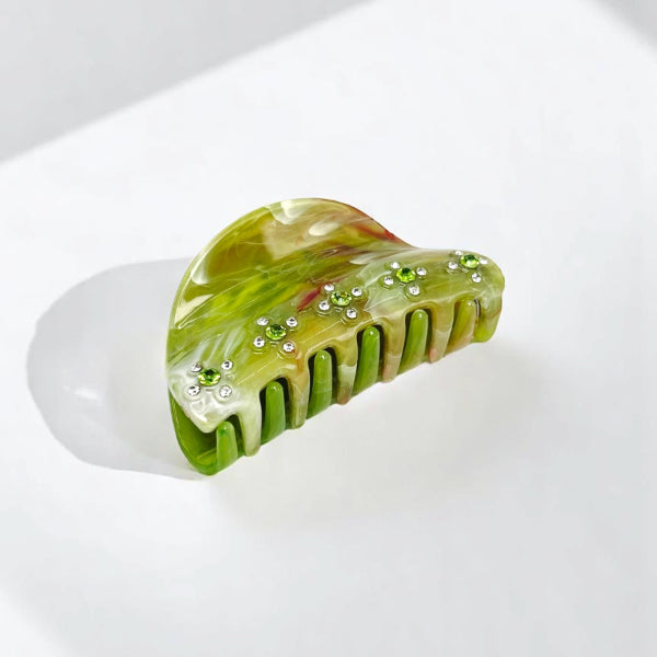 Crystal Bloom Claw Lime