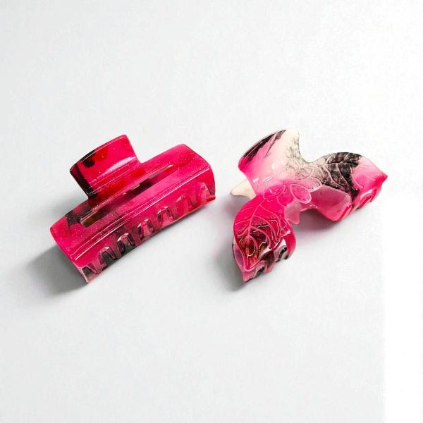Strawberry Duo Claw Clip Set