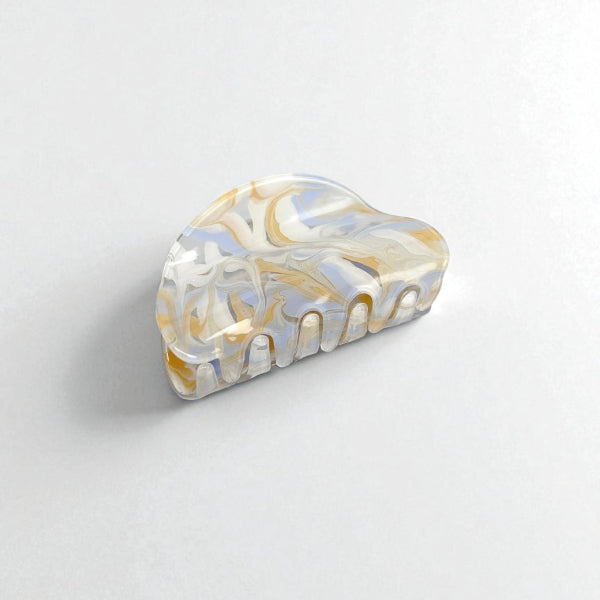 Tangerine Swirl Hair Claw