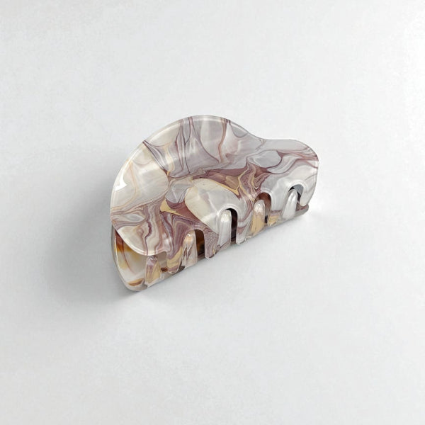 Tangerine Swirl Hair Claw