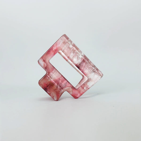 Rosé Quartz Block Claw