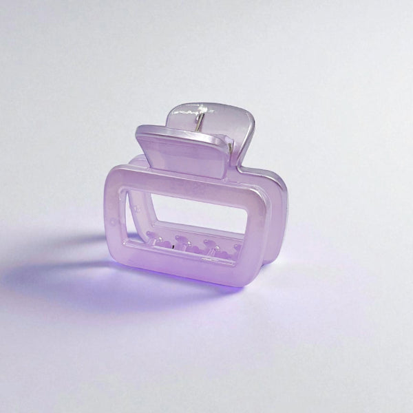 Glossy Gradient Rectangle Hair Claw (pair of 2)