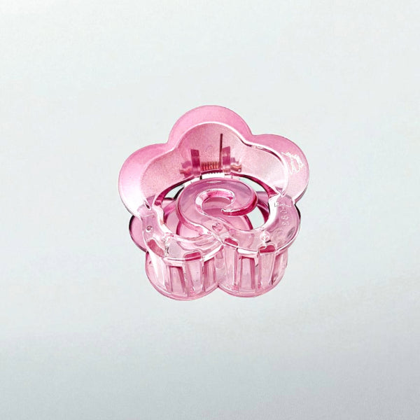 Glossy Rose Hair Claw Clips (Set of 3)