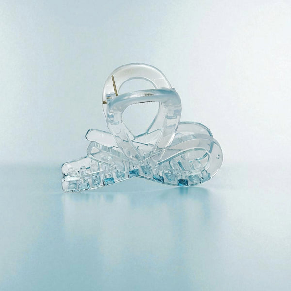 Transparent Bow Hair Claw
