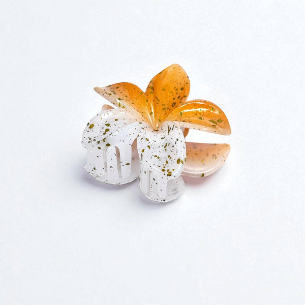 Amethyst Bloom Hair Claw
