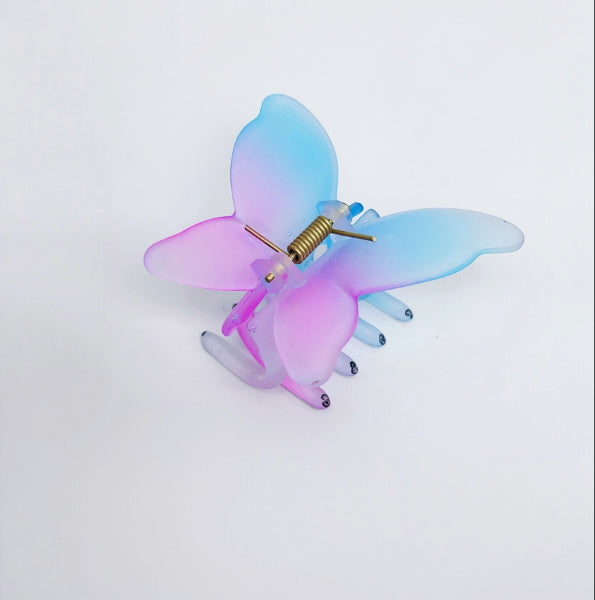 Rainbow Butterfly Claw - Set of 4