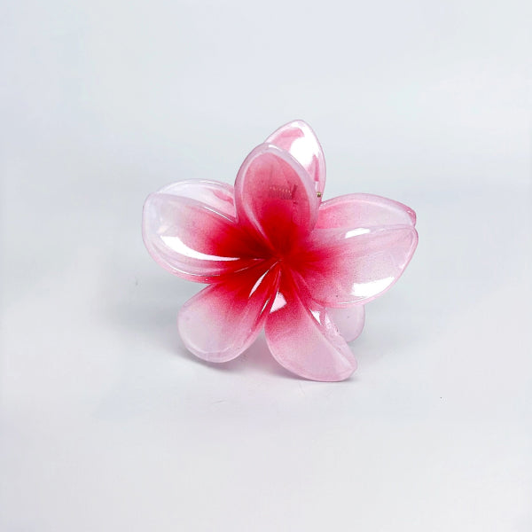 Colorful Floral Hair Clips - Set of 4