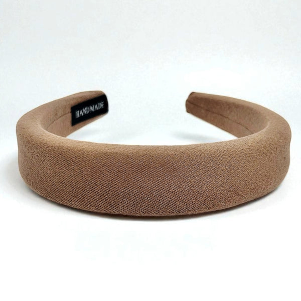 Mocha Padded Classic Headband