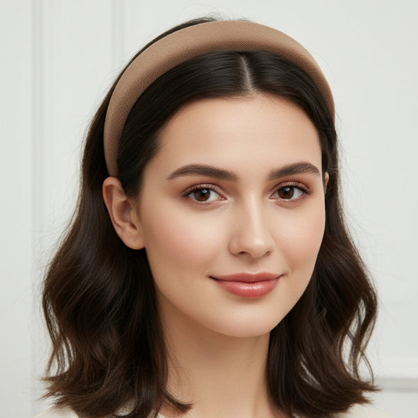Mocha Padded Classic Headband