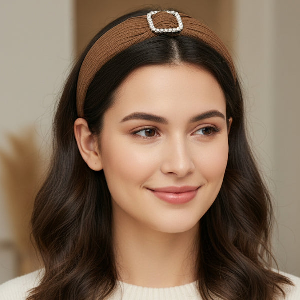 Textured Buckle Headband