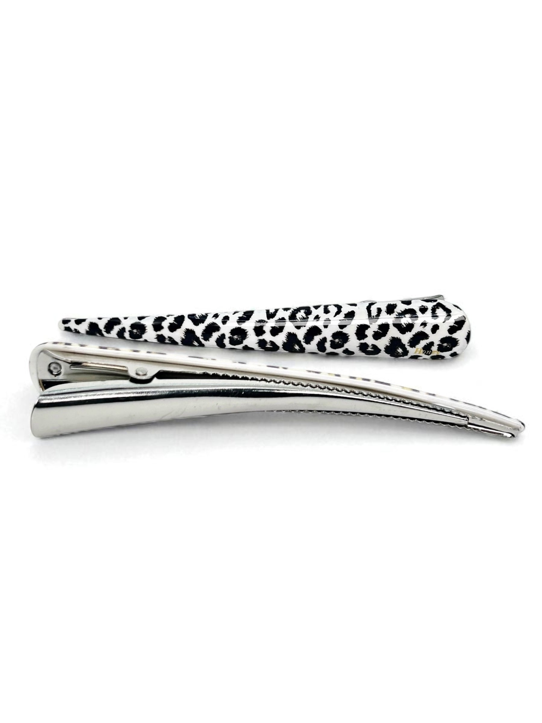Leopard Print Alligator Hair Clip