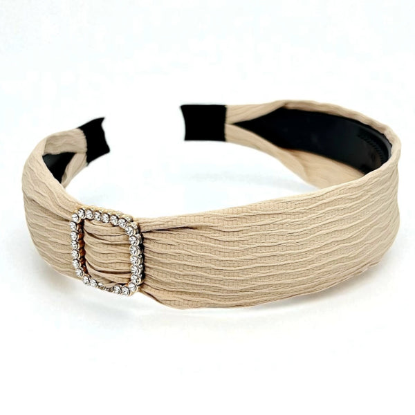 Textured Buckle Headband