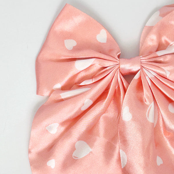 Sweetheart Satin Bow Hairpin