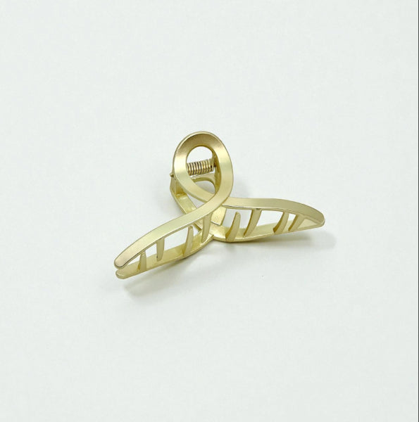 Golden Infinity Hair Claw