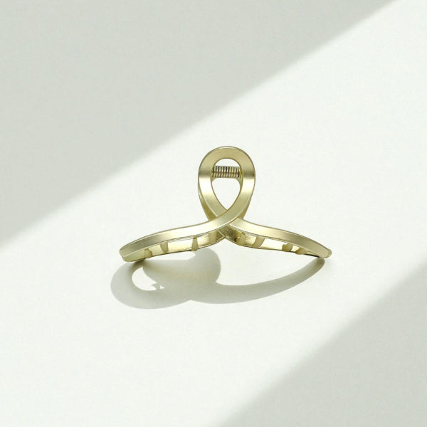 Golden Infinity Hair Claw