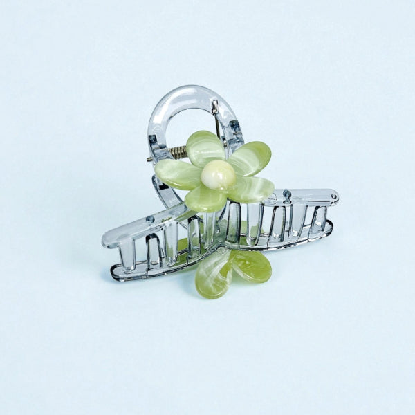 Pink Blossom Hair Claw