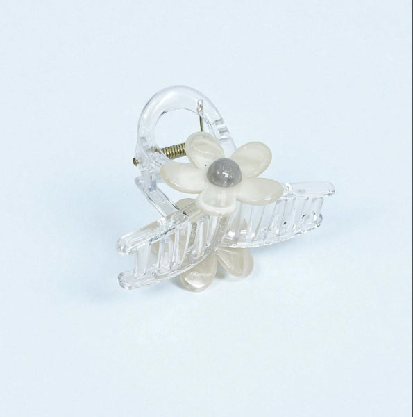 Pink Blossom Hair Claw