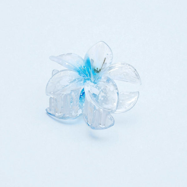 Crystal Flower Hair Claw