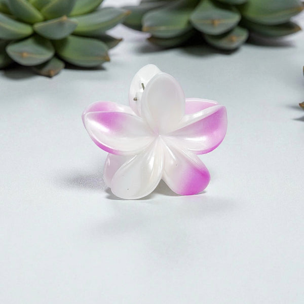 Petal Bloom Hair Claw - Set of 4