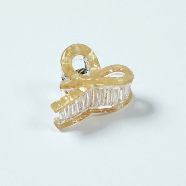 Marbled Infinity Hair Claw Clip