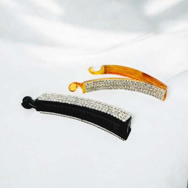 Rhinestone Banana Clip