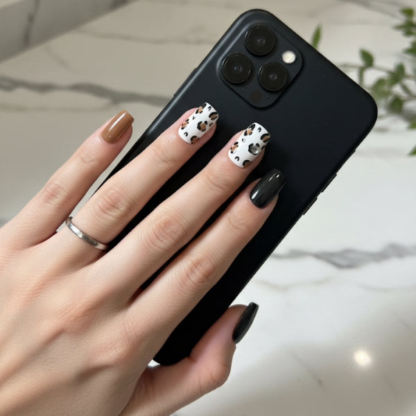 Wild Olive Leopard Press-On Nails