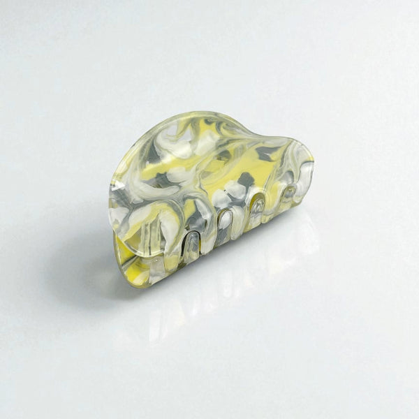 Tangerine Swirl Hair Claw