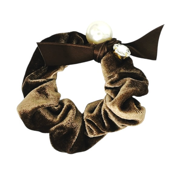 Ivory Luxe Scrunchie