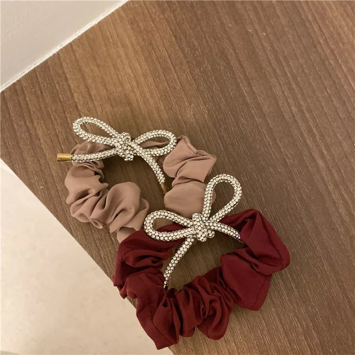 GlamSparkle Knot Scrunchie