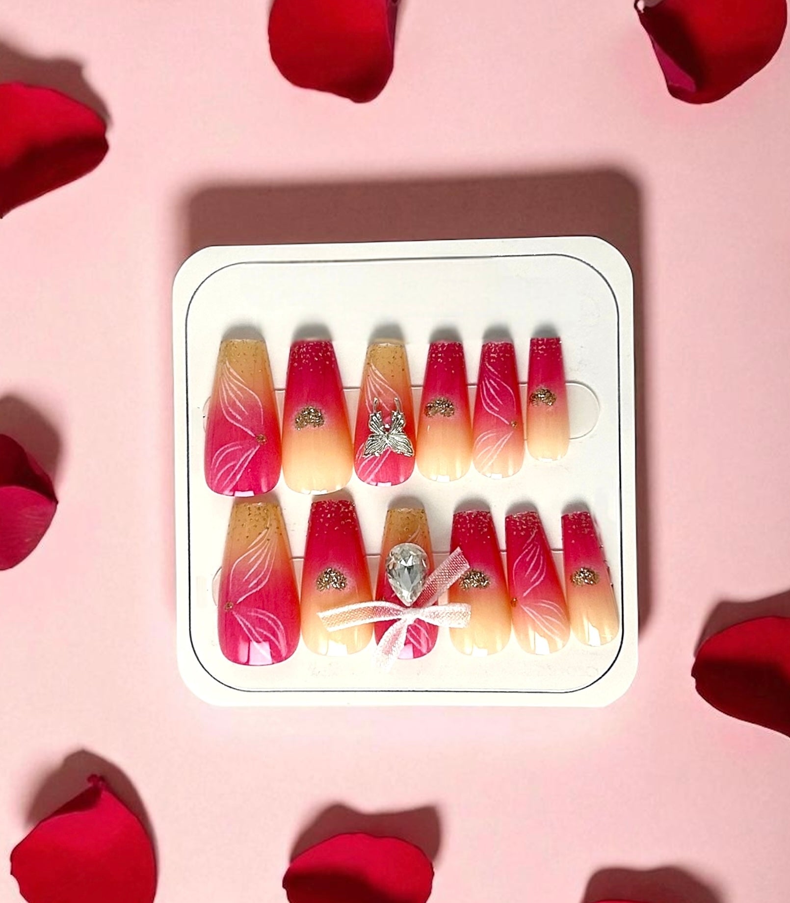 Rosé Reverie Nails Set