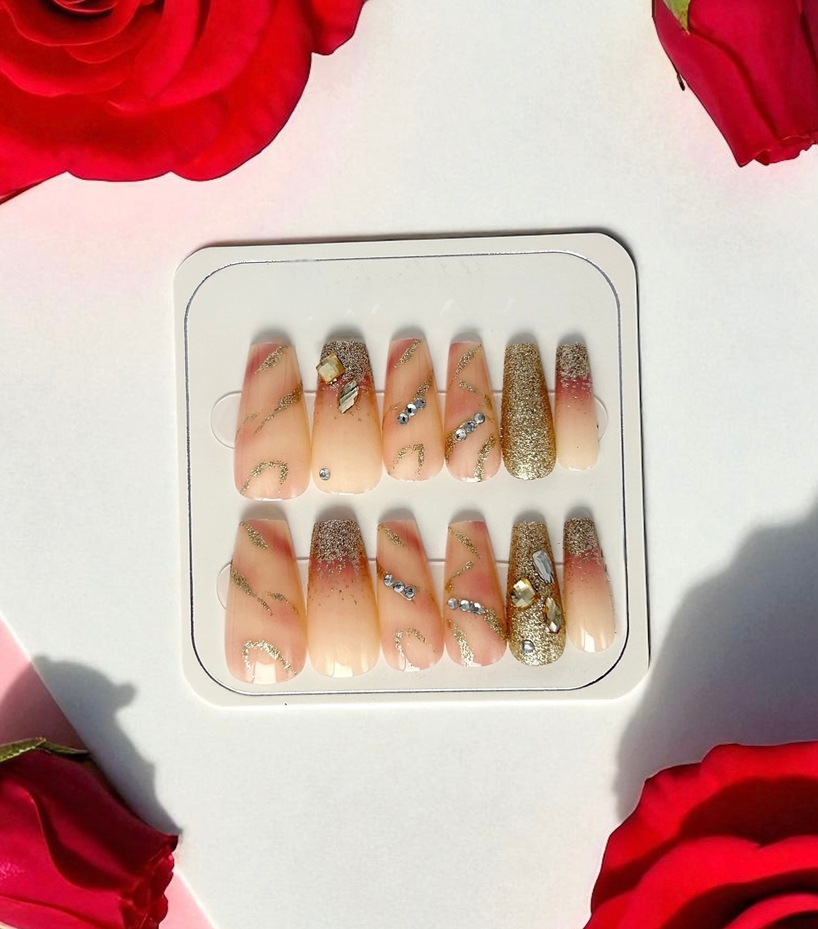 Golden Hour Luxe Nails Set