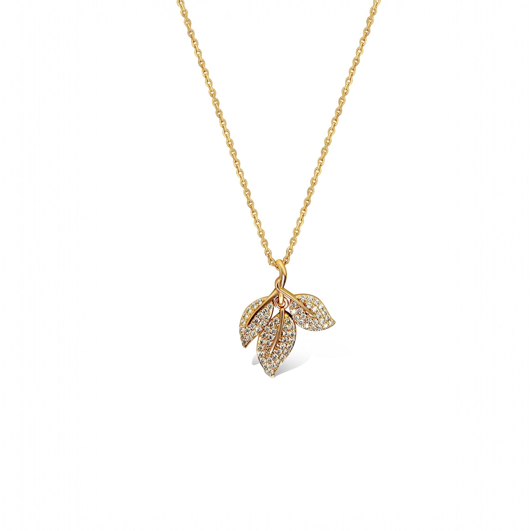 Luxe Leaf Pendant Necklace