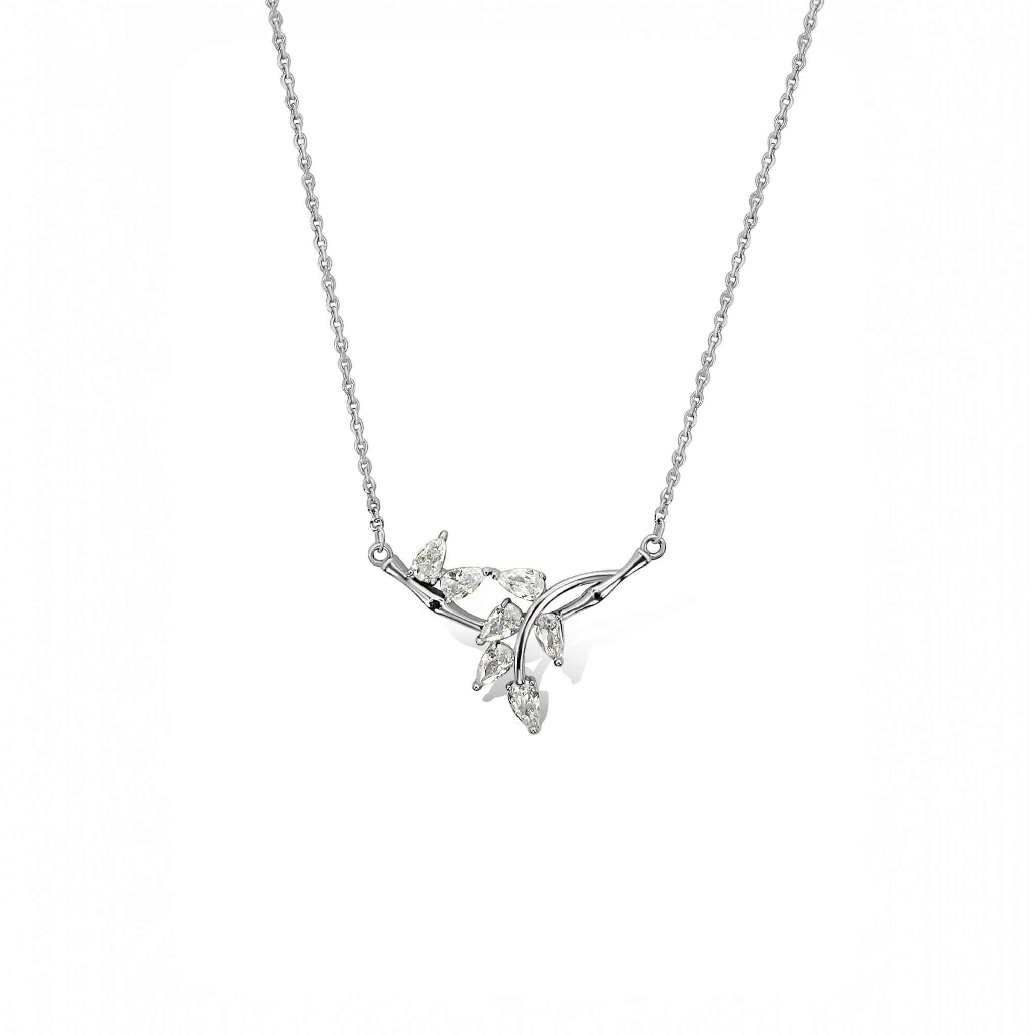 Frosted Vine Necklace
