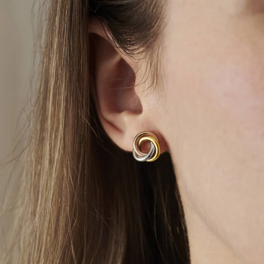 Triluxe Knot Studs