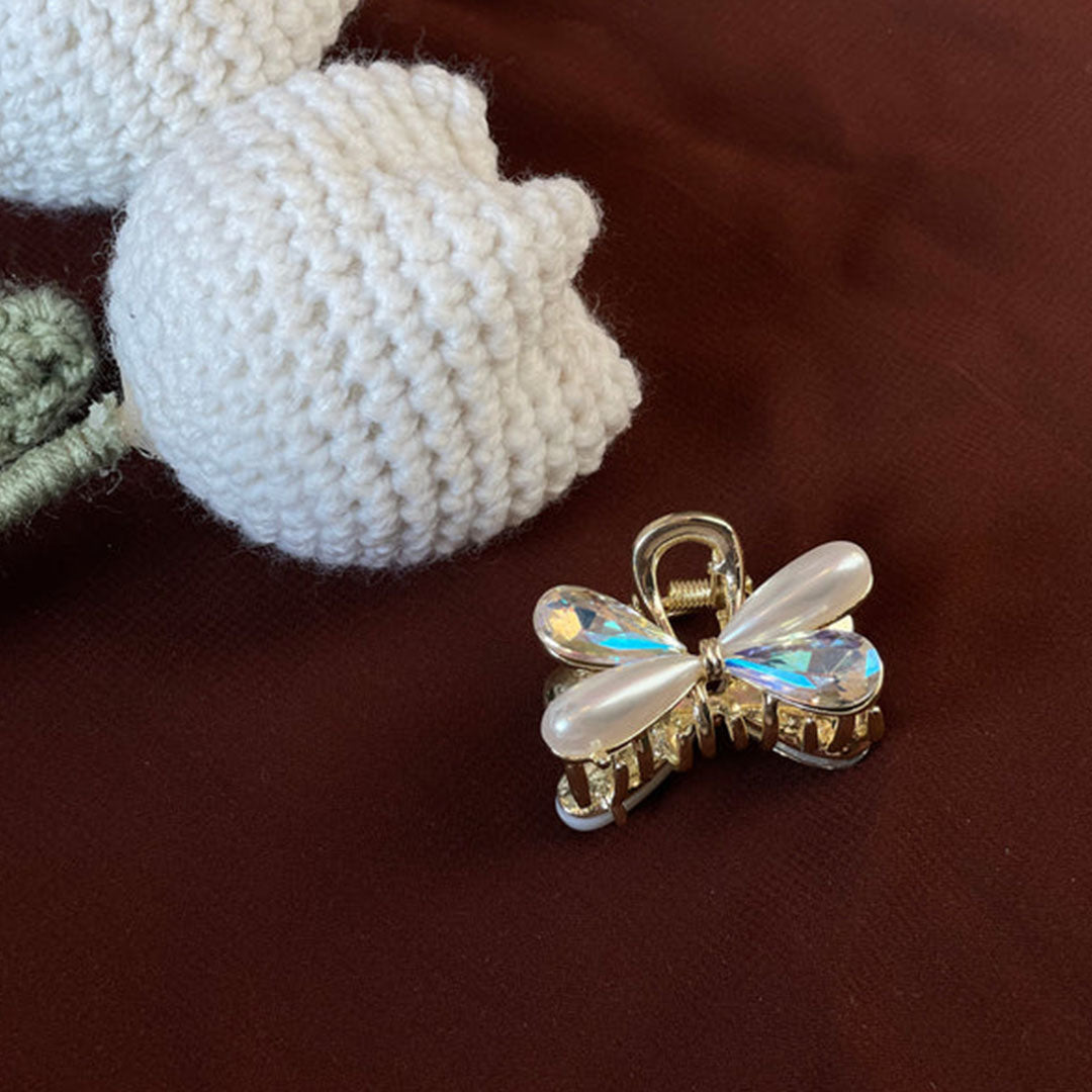 Pearl Butterfly Hair Claw