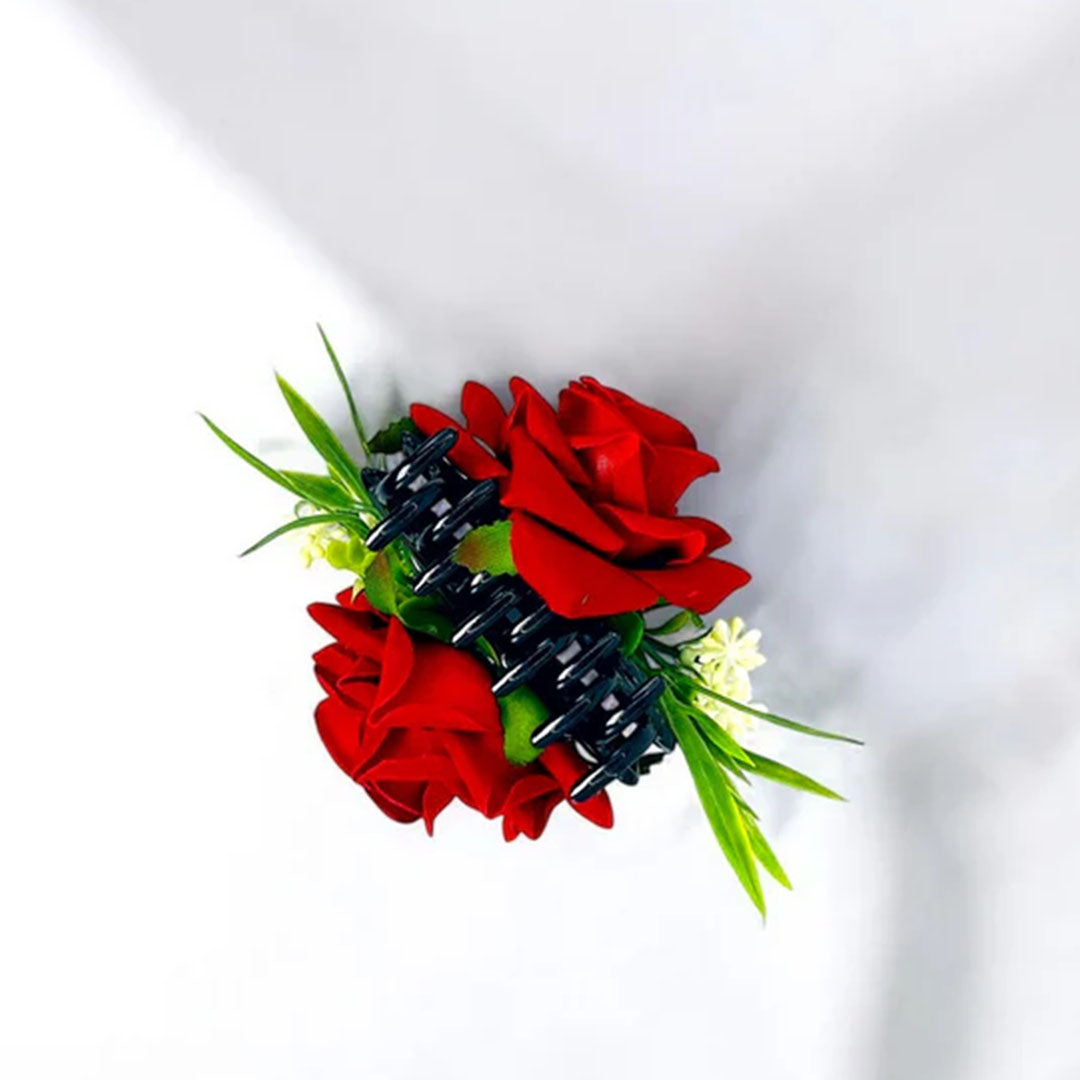 Rose Elegance Hair Claw