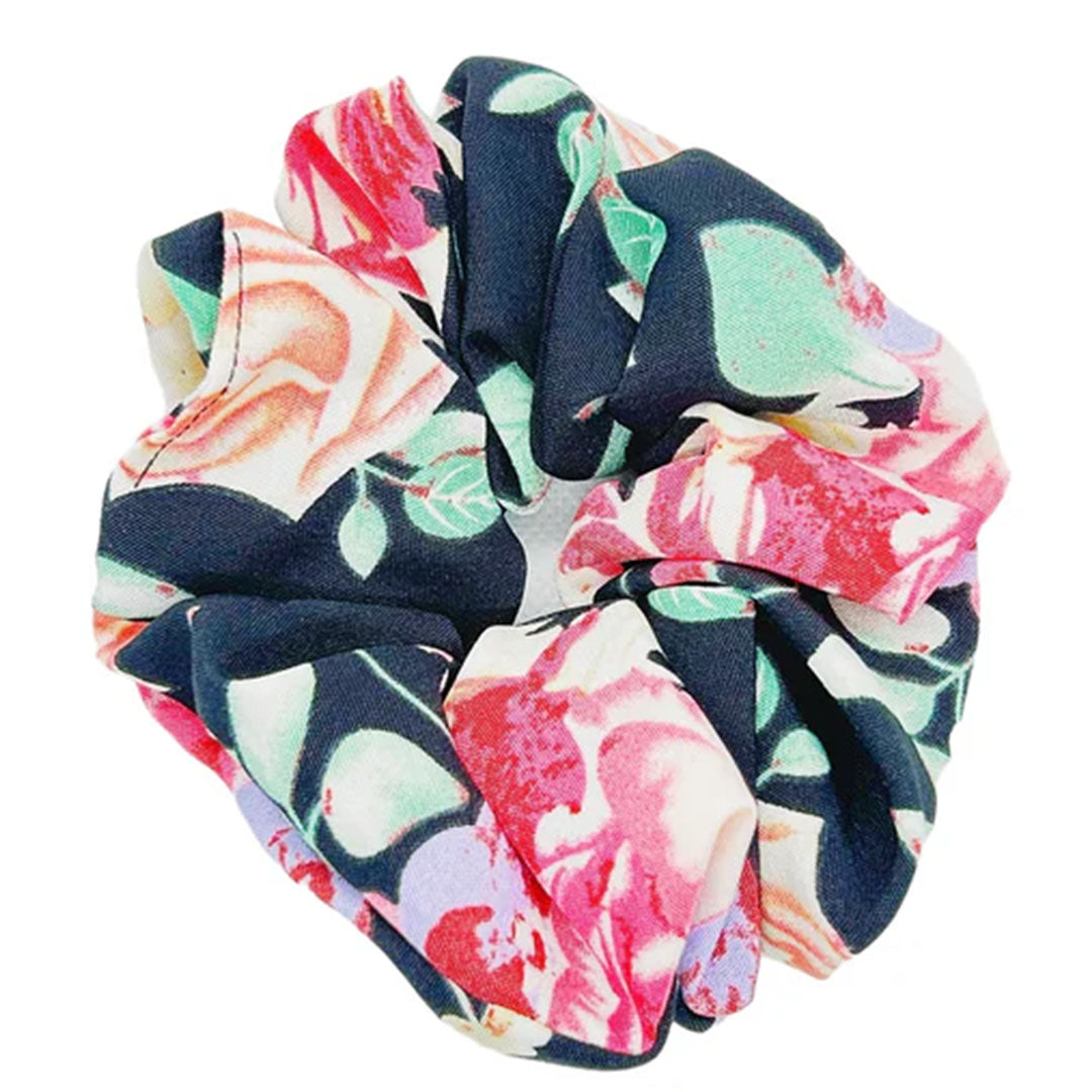 Flower Scrunchie Pair