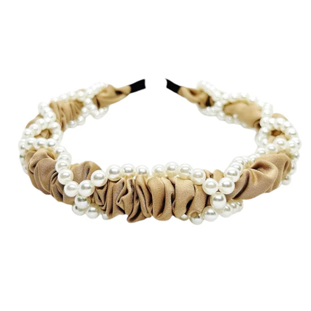Faux Pearl Headband