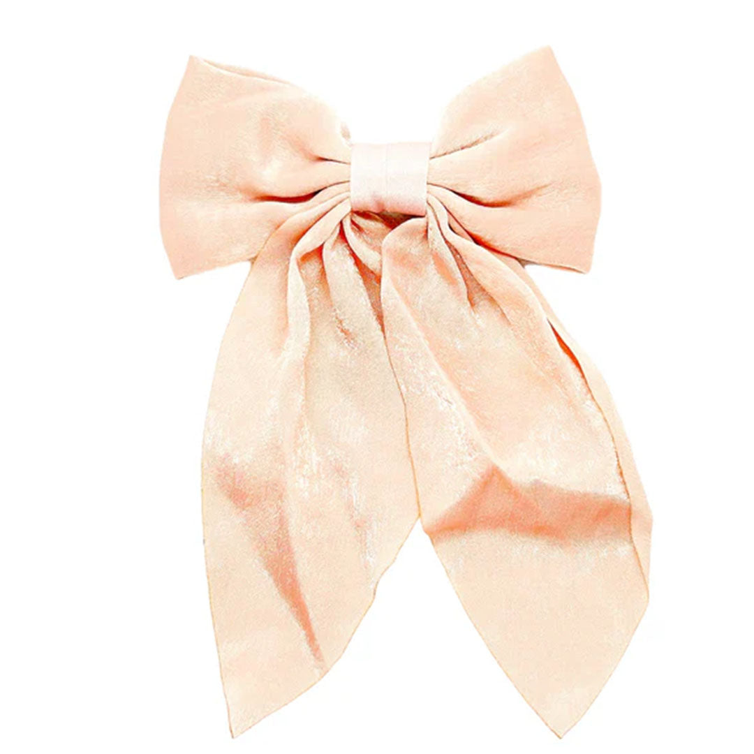 Classic Satin  Bow Pin