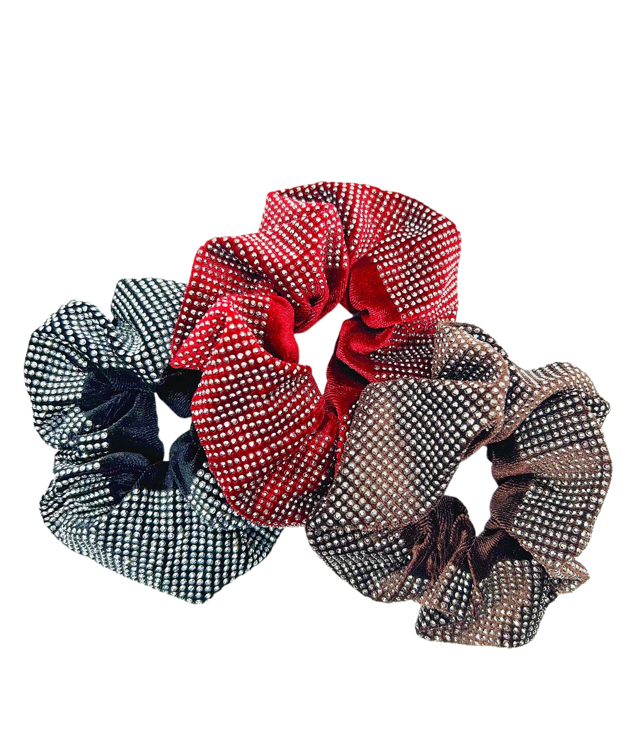 LuxVel Sparkle Scrunchie