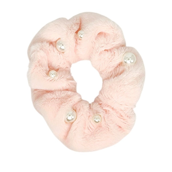 soft fur scrunchie