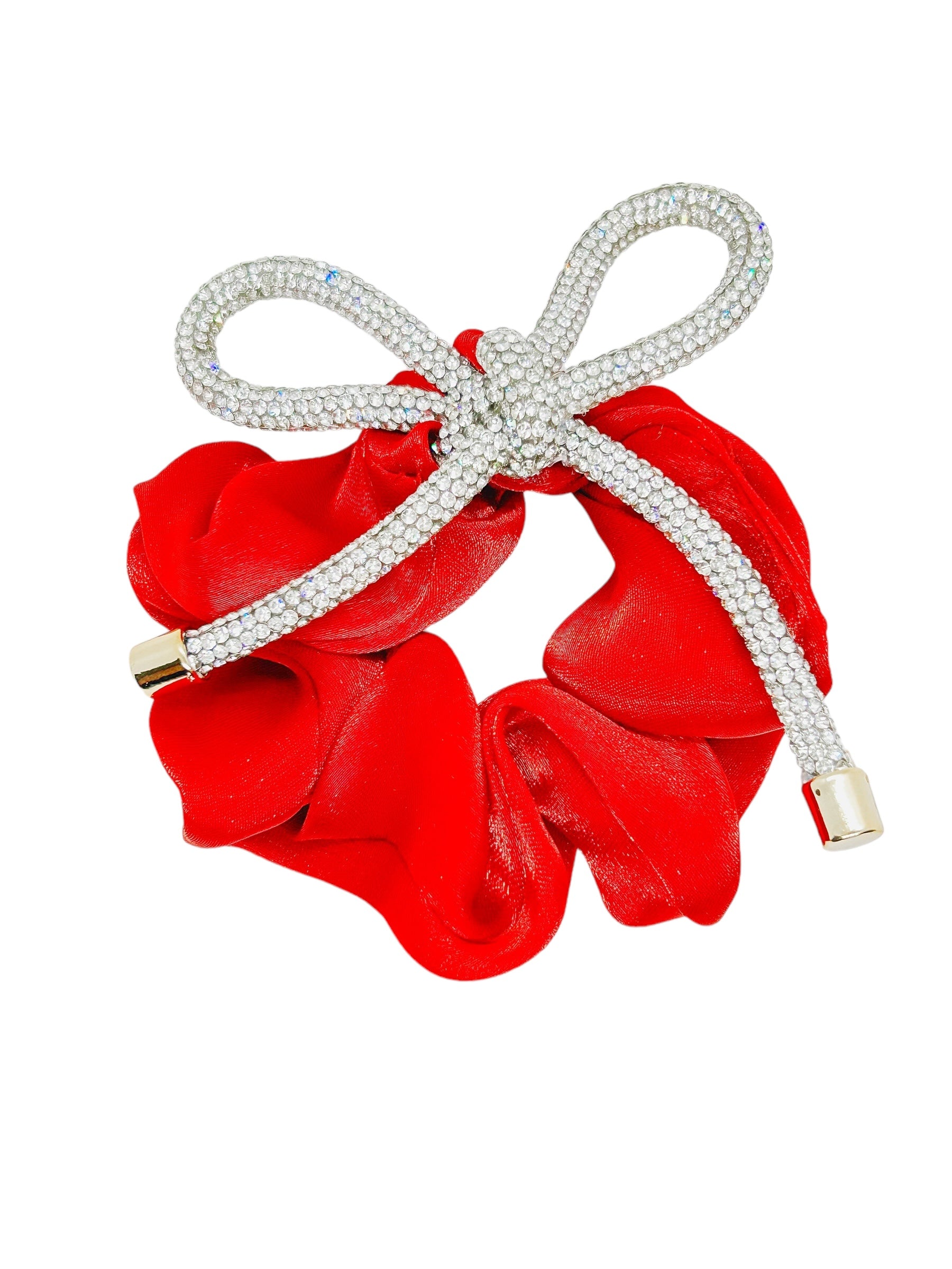 GlamSparkle Knot Scrunchie