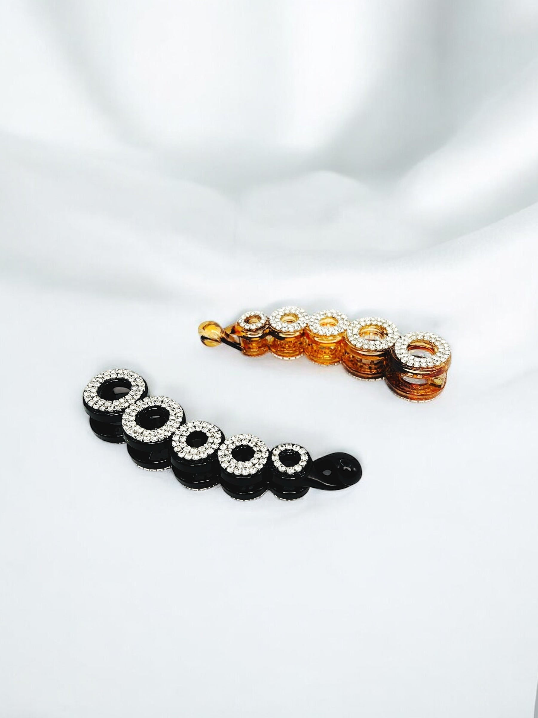 Korean Rhinestone Banana Clip