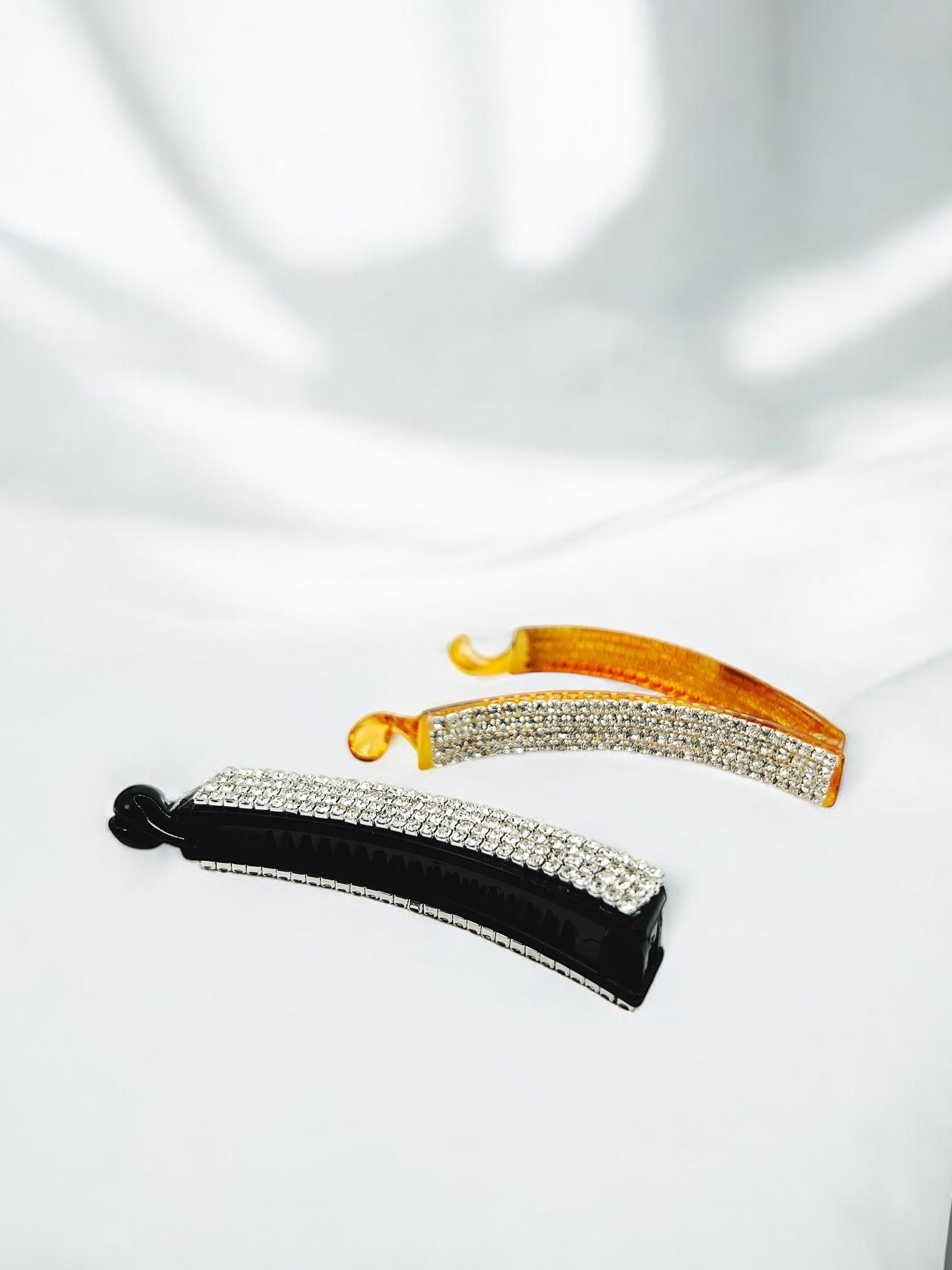 Rhinestone Banana Clip