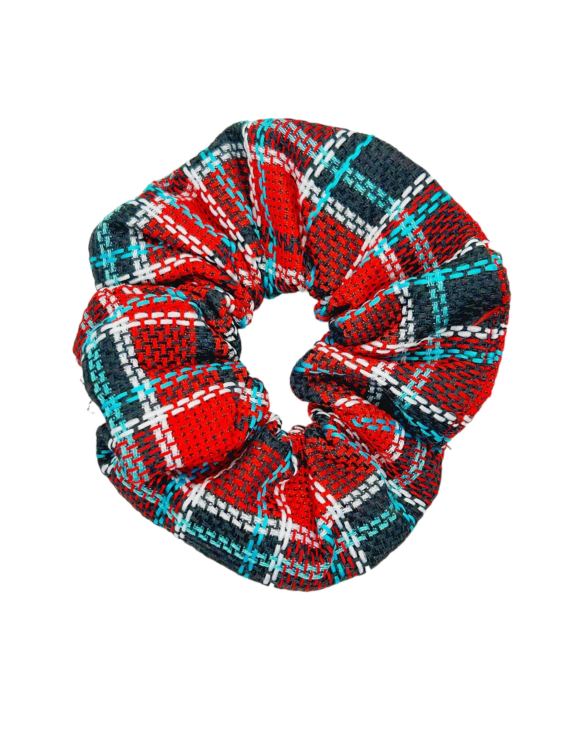 Medium Plaid Scrunchie