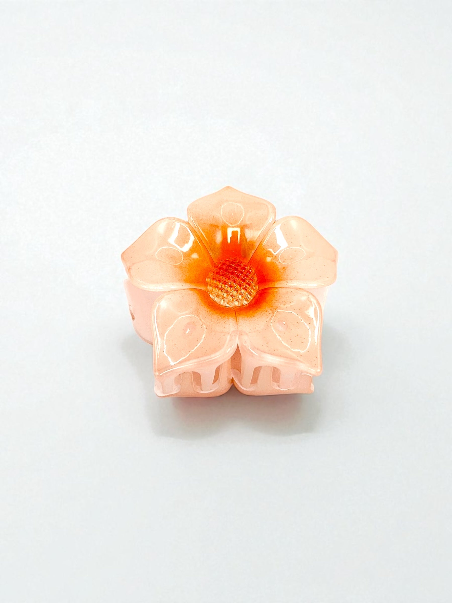 Rosy Bloom Hair Claw